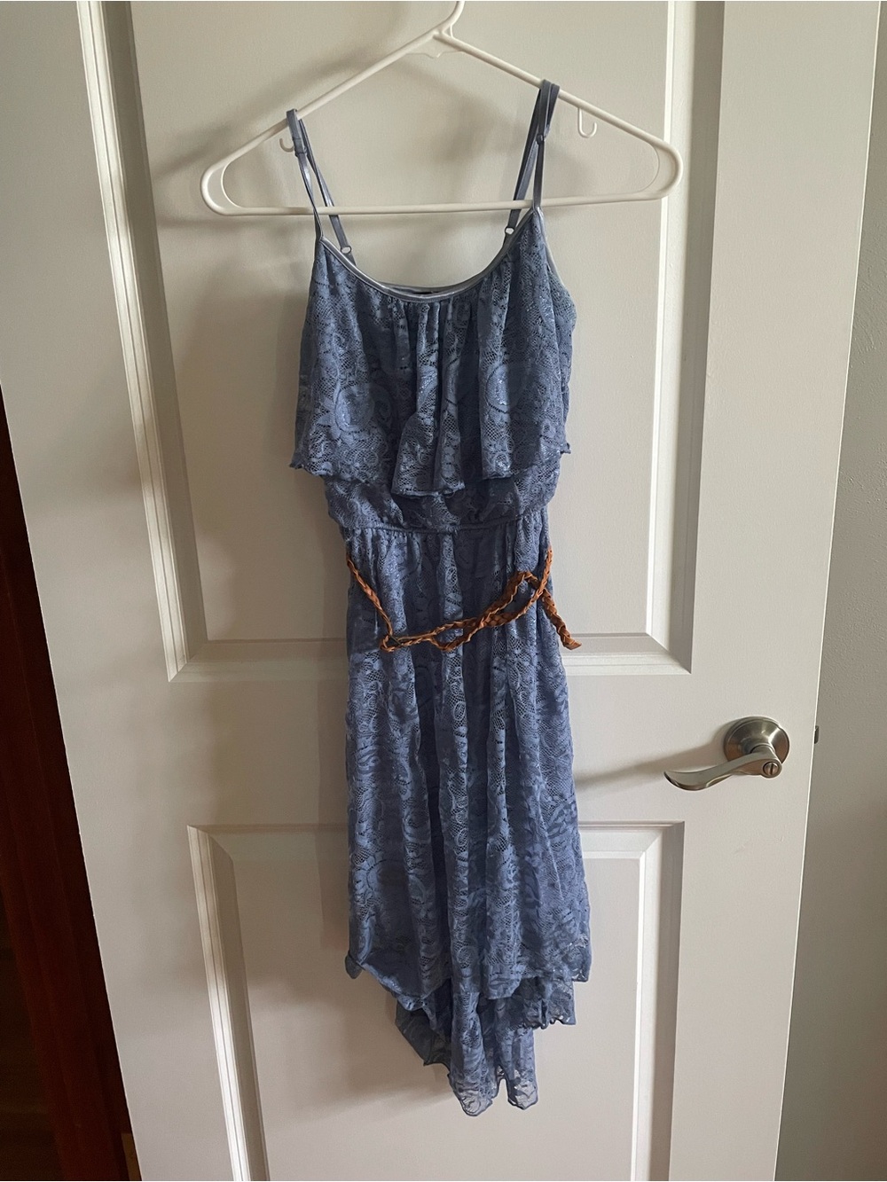 Woman’s love reign blue sleeveless dress